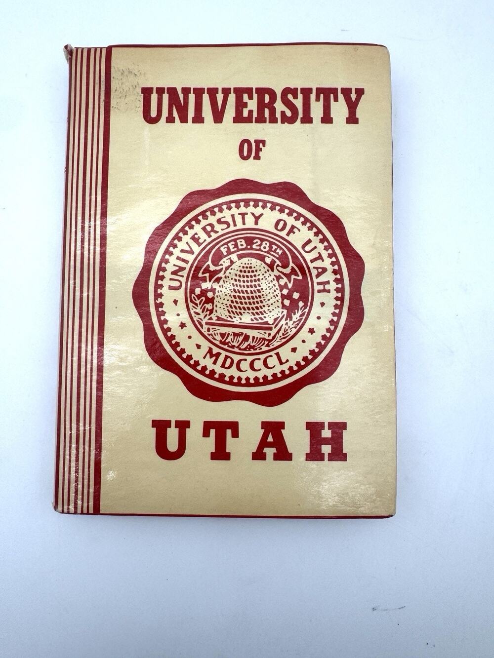 Vintage University of Utah Russian English Language Textbook Book – Antique U